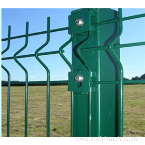 PVC Coated 3D Welded Wire Mesh Fence Panel